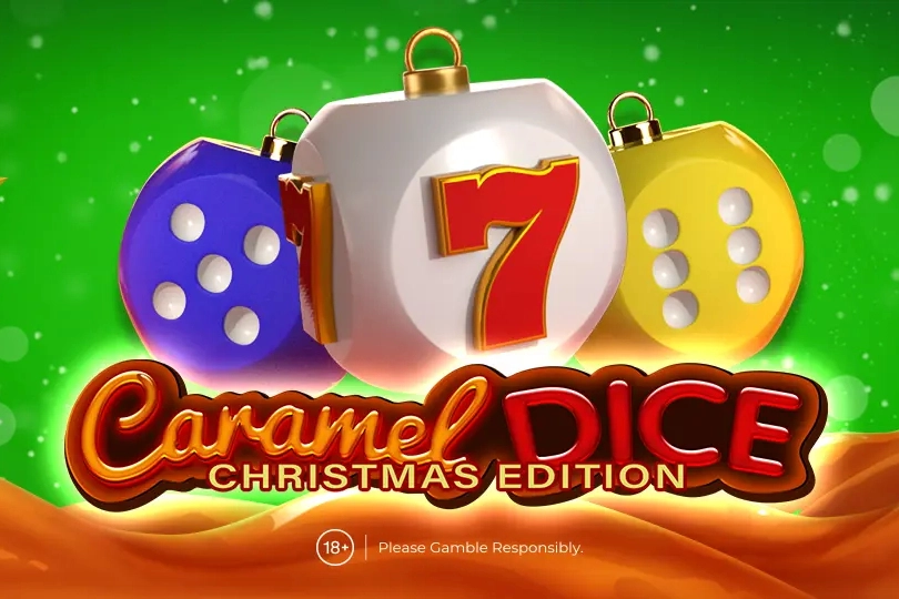 00587 caramel dice christmas edition